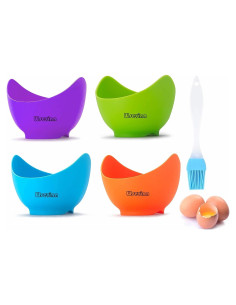 Cocinador de Huevos Escalfados Wsevinn - 4 Tazas Silicona