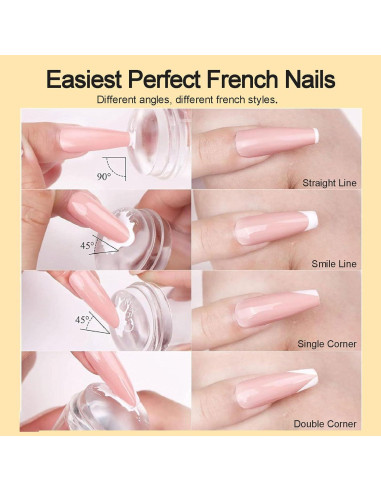 Kit de Estampado de Uñas YEPYEPGO - 4 Piezas, Doble Cabeza