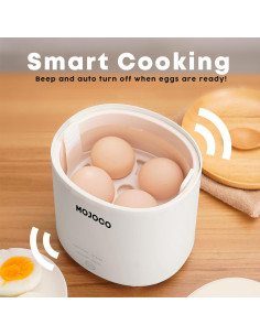 Cocedor de Huevos MOJOCO MTJ-T01 Eléctrico 14 Huevos 2