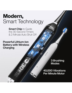 Cepillos de Dientes Eléctricos Aquasonic Duo - 40,000 VPM 2