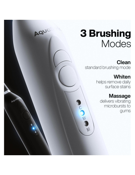 Cepillos de Dientes Eléctricos Aquasonic Duo - 40,000 VPM