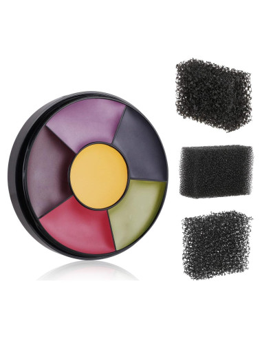 MEICOLY Rueda de Moretones 6 Colores Maquillaje SFX Halloween