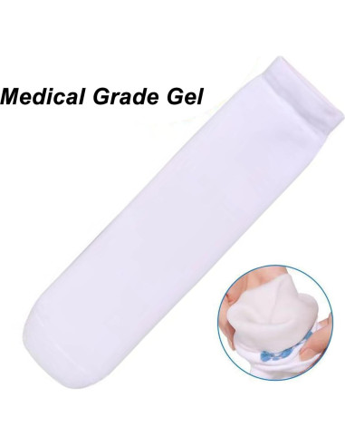 Calcetín Protésico de Gel Brrnoo para Pantorrilla Talla S