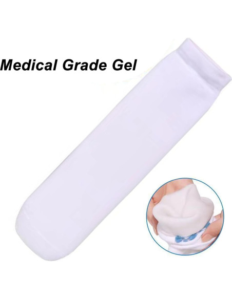 Calcetín Protésico de Gel Brrnoo para Pantorrilla Talla S