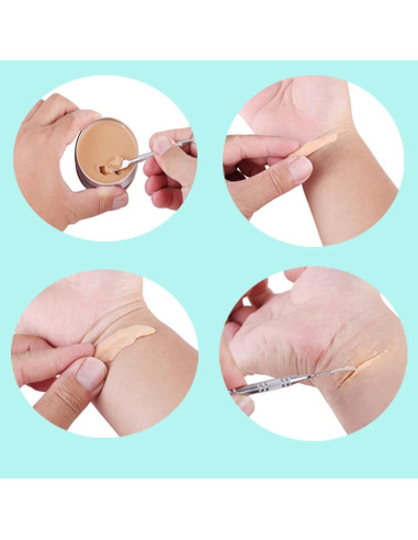 Cera para Cicatrices MEICOLY 50g Maquillaje Efectos Especiales