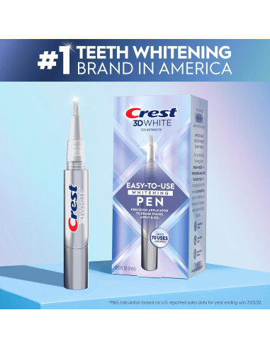 Bolígrafo Blanqueador de Dientes Crest 3DWhite 4 mL