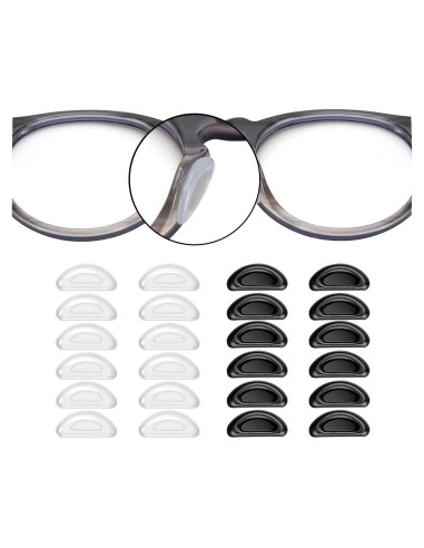 Almohadillas de Nariz SMARTTOP 12 Pares Silicona Antideslizante