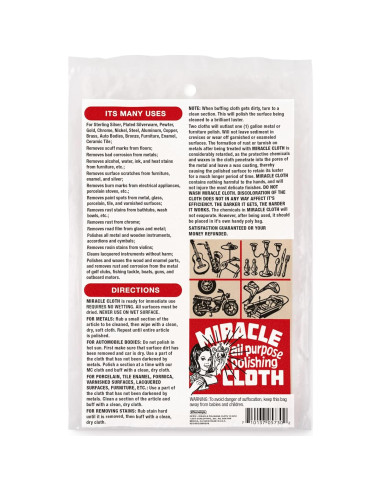 Paño de Pulido JIM DUNLOP MCR12 para Instrumentos 30.48 cm
