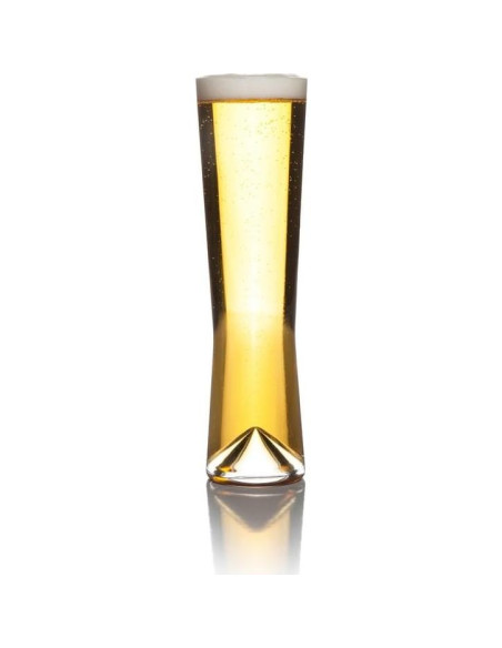 Juego de 2 Vasos Pilsner Sempli 365 ml Cristal Sin Plomo