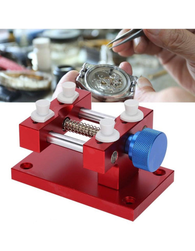 Soporte Profesional para Relojes ZJchao, Ajustable 80mm Rojo