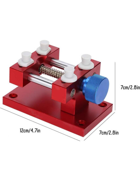 Soporte Profesional para Relojes ZJchao, Ajustable 80mm Rojo