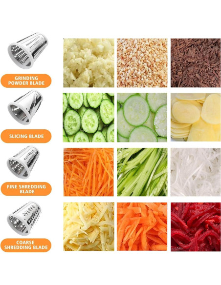 Rallador para Mezclador Kitchenaid Airpro, Acero Inoxidable