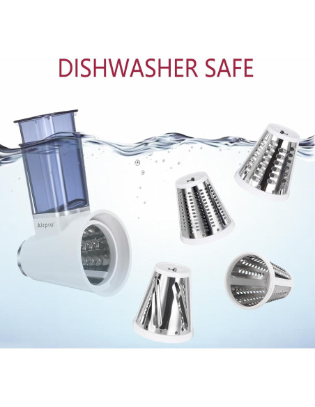 Rallador para Mezclador Kitchenaid Airpro, Acero Inoxidable