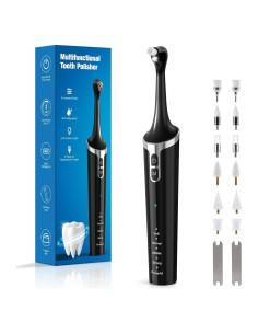 Pulidor Dental GUPAY Recargable con Luz LED y 5 Modos