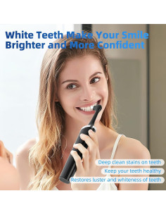 Pulidor Dental GUPAY Recargable con Luz LED y 5 Modos 2