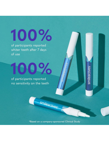 Bolígrafo Blanqueador de Dientes Smileactives Pack 2