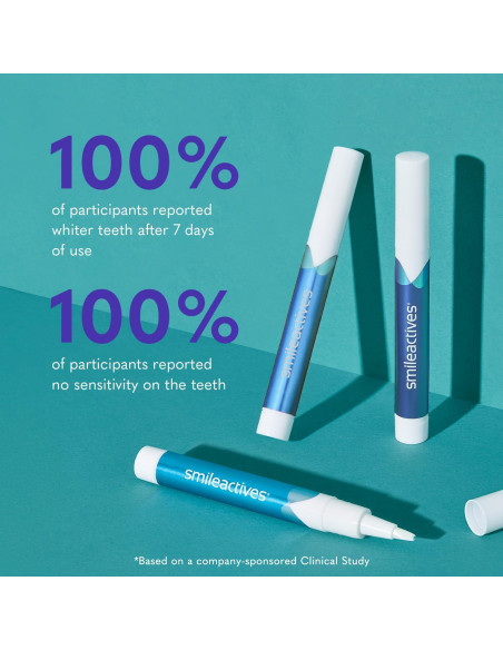 Bolígrafo Blanqueador de Dientes Smileactives Pack 2