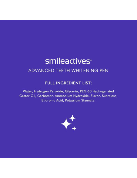 Bolígrafo Blanqueador de Dientes Smileactives Pack 2