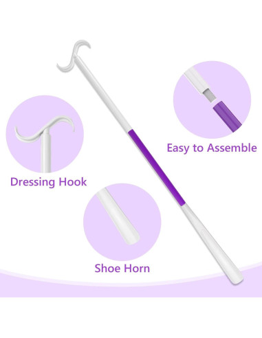 Cuerno de Zapato Ajustable Rewkcy 90 cm para Personas Mayores