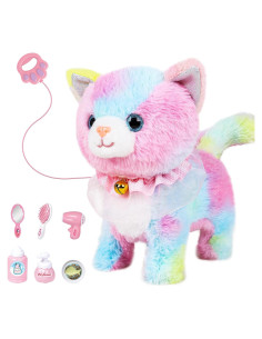 Gato Robot Interactivo SHANTOU Colorido con Control Remoto