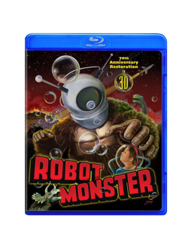 Robot Monster Blu-ray 3D 70 Aniversario Edición Restaurada