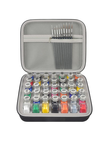 Estuche de Almacenamiento ALKOO para Pintura Testors 42PCS