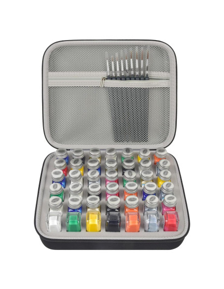 Estuche de Almacenamiento ALKOO para Pintura Testors 42PCS