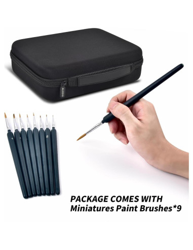 Estuche de Almacenamiento ALKOO para Pintura Testors 42PCS