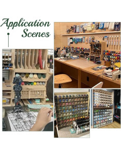 Organizador de Pinturas PH PandaHall 60 Agujeros Madera 2