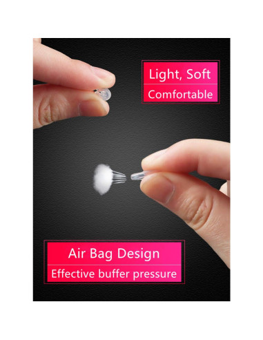 Almohadillas de nariz BEHLINE 14 mm antideslizantes para gafas