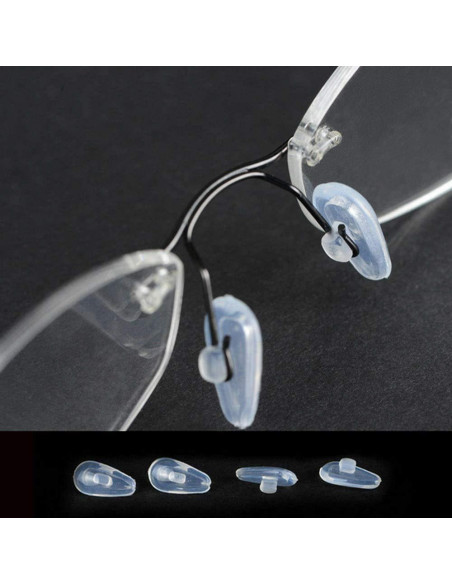 Almohadillas de nariz BEHLINE 14 mm antideslizantes para gafas