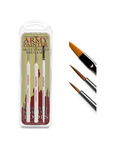 Conjunto de Pinceles The Army Painter - 3 Pinceles Acrílicos