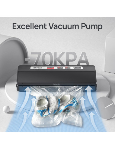 Selladora al Vacío CATCAB CA-VACUUM01 70kpa Automática