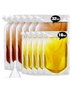 Frasco de licor oculto Vignee 0,95L y 0,47L kit de 11