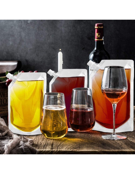 Frasco de licor oculto Vignee 0,95L y 0,47L kit de 11