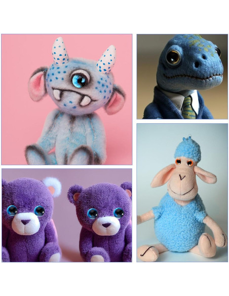 100 Ojos de Vidrio 6mm para Manualidades DIVINA VITAE