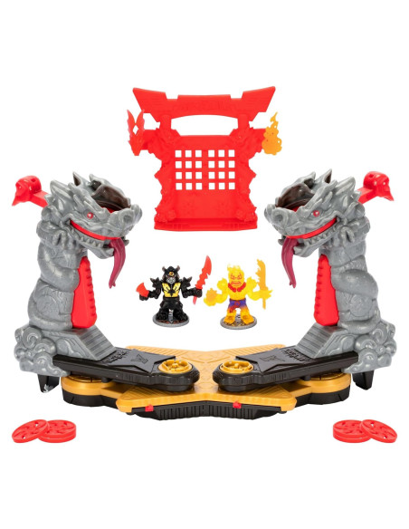 Arena de Batalla Ninja Fury Akedo - 2 Guerreros y 35 Sonidos