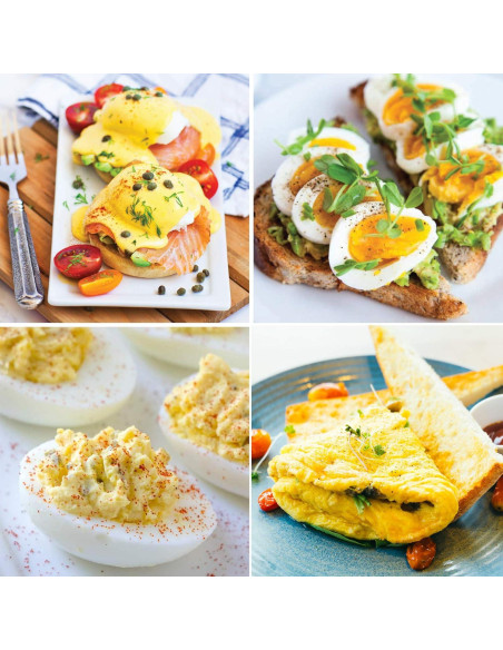 Cocinero de Huevos Eléctrico Elite Gourmet 7 Huevos Menta