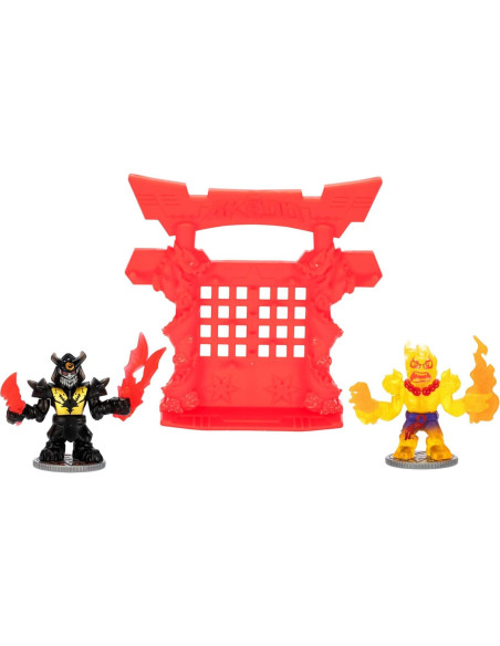 Arena de Batalla Ninja Fury Akedo - 2 Guerreros y 35 Sonidos