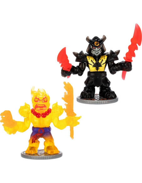 Arena de Batalla Ninja Fury Akedo - 2 Guerreros y 35 Sonidos