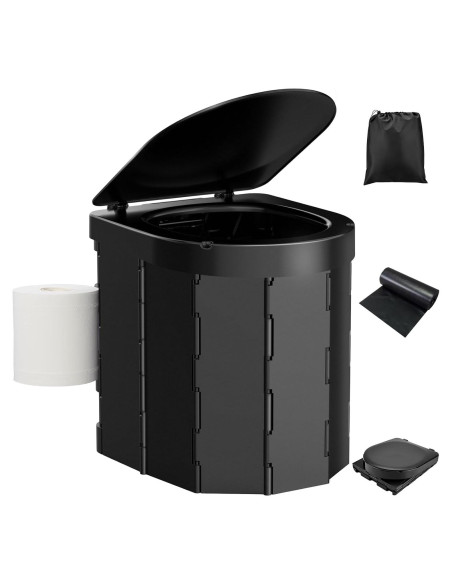 Inodoro Portátil PAHTTO Plegable para Camping 181 kg
