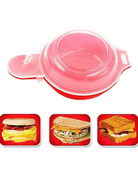 Cocedor de Huevo LIUSM para Microondas - 2 Piezas