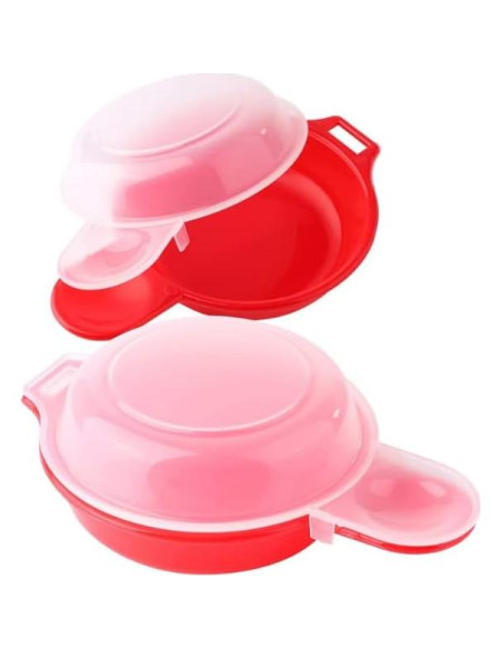 Cocedor de Huevo LIUSM para Microondas - 2 Piezas