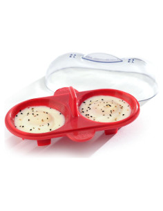 Poachador de Huevos Norpro de Silicona para Microondas