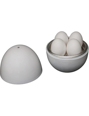 Cocedor de Huevos Microondas Dependable 4 Huevos Blanco
