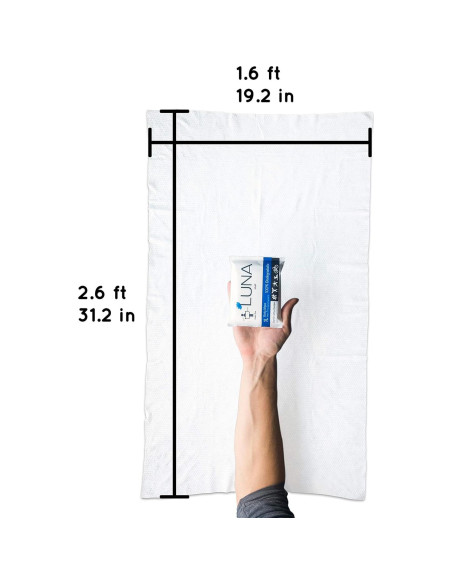 Toallitas Corporales Luna XL Húmedas Sin Fragancia - 10 Pzas Toallitas Corporales Luna XL Húmedas Sin Fragancia - 10 Pzas