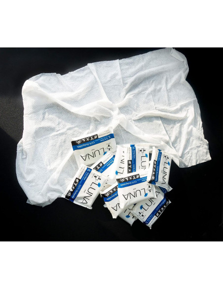 Toallitas Corporales Luna XL Húmedas Sin Fragancia - 10 Pzas Toallitas Corporales Luna XL Húmedas Sin Fragancia - 10 Pzas