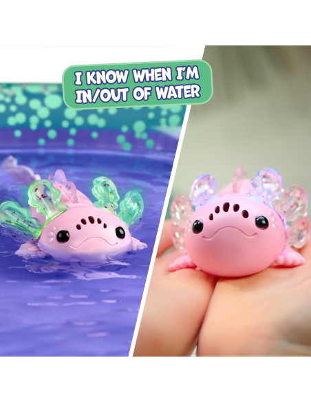 Axolote Bebé Interactivo WowWee Alix con Piscina Inflable