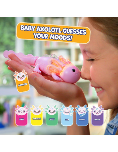 Axolote Bebé Interactivo WowWee Alix con Piscina Inflable
