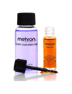 Kit Adhesivo y Removedor Spirit Gum Mehron 25,4x22,9cm